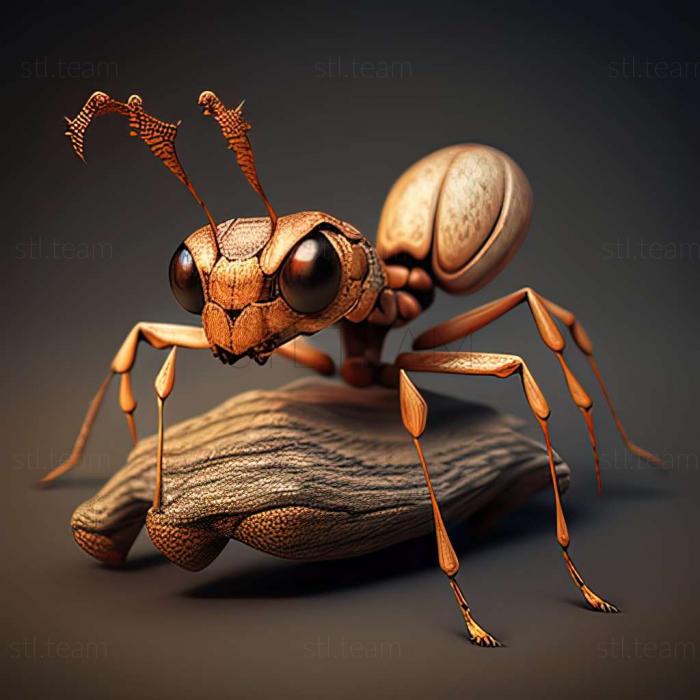 3D model Calyptomyrmex claviseta (STL)